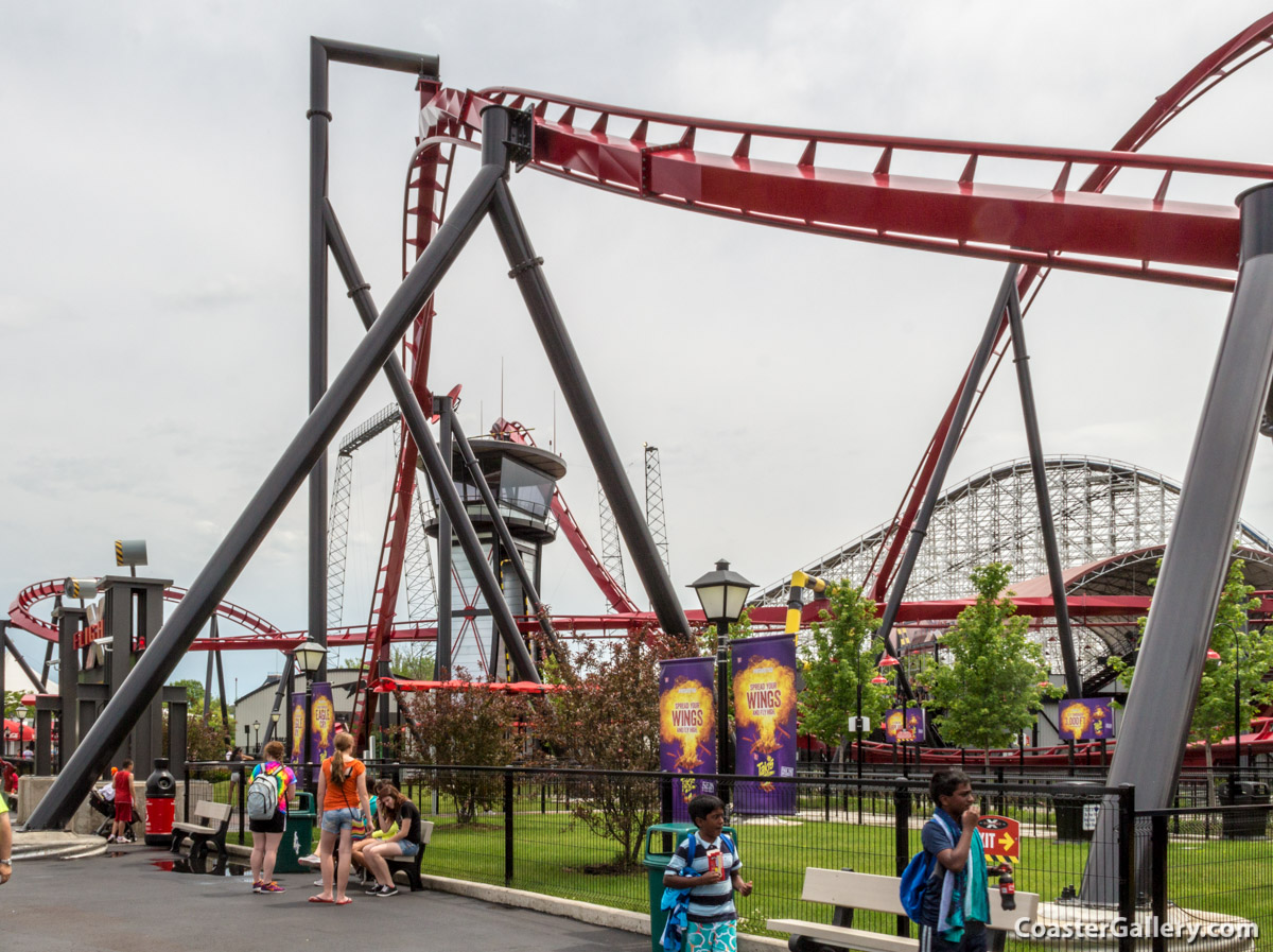 The Country Fair section of Six Flags Great America