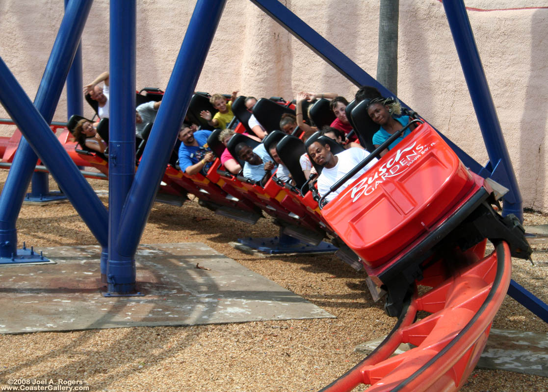 Roller coaster built by Anton Schwarzkopf
