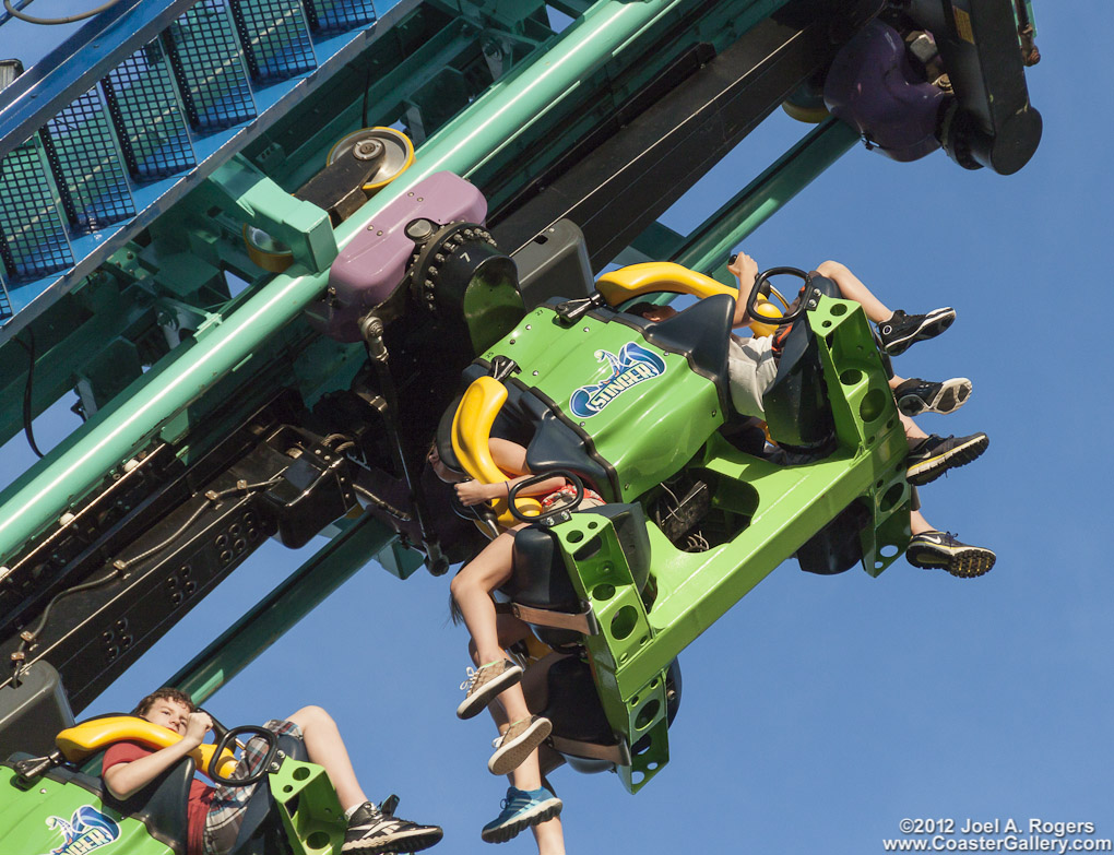 Face your fears and your friends on a roller coaster