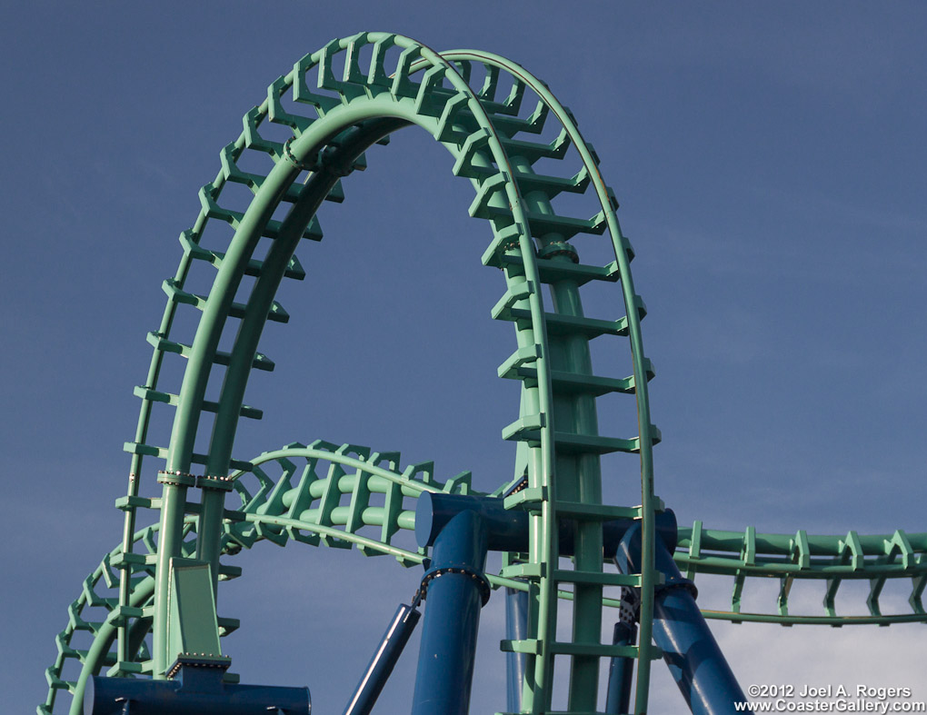 Vekoma Invertigo called Stinger at Dorney Park amusement park.
