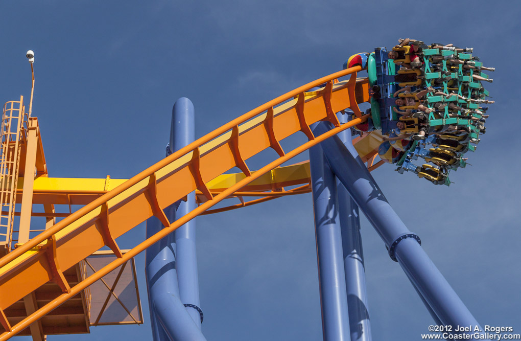 Talon inverted roller coaster