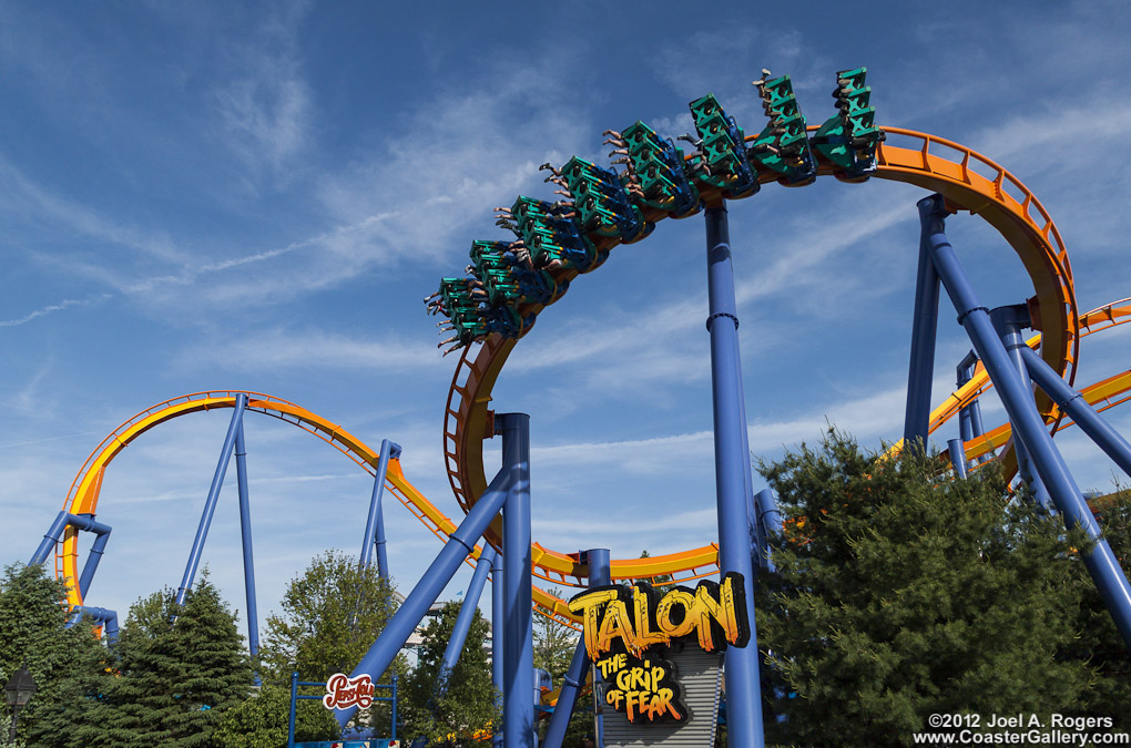 Talon roller coaster