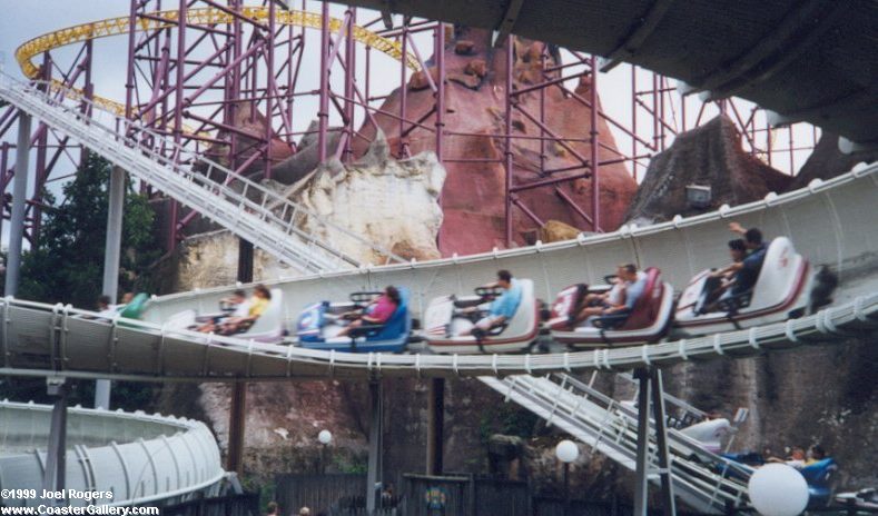 Mack Bobsled coaster in Virginia