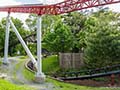 Magnetic braking systems on new roller coasters