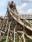 Wildcat wooden roller coaster