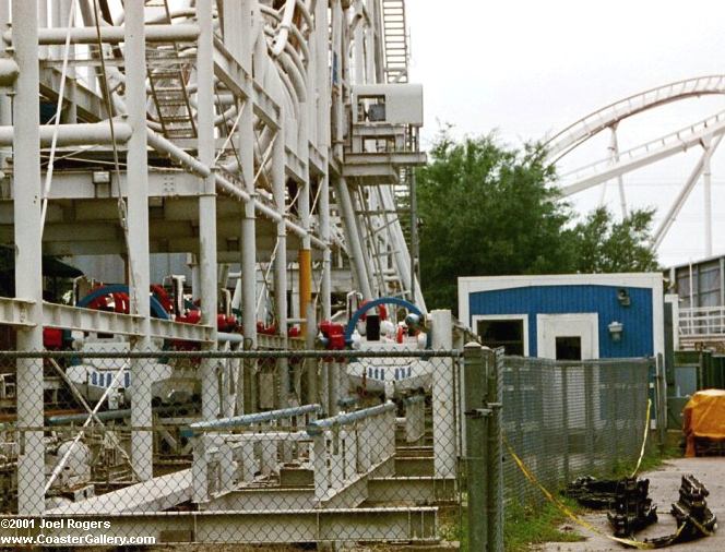 TOGO roller coaster at Six Flags AstroWorld