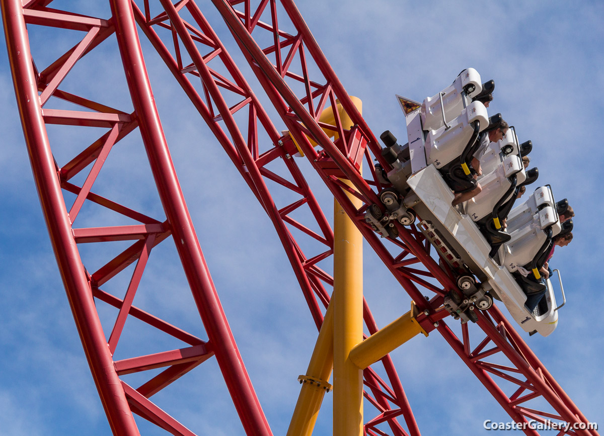 Dare Devil Dive at Six Flags Over Georgia