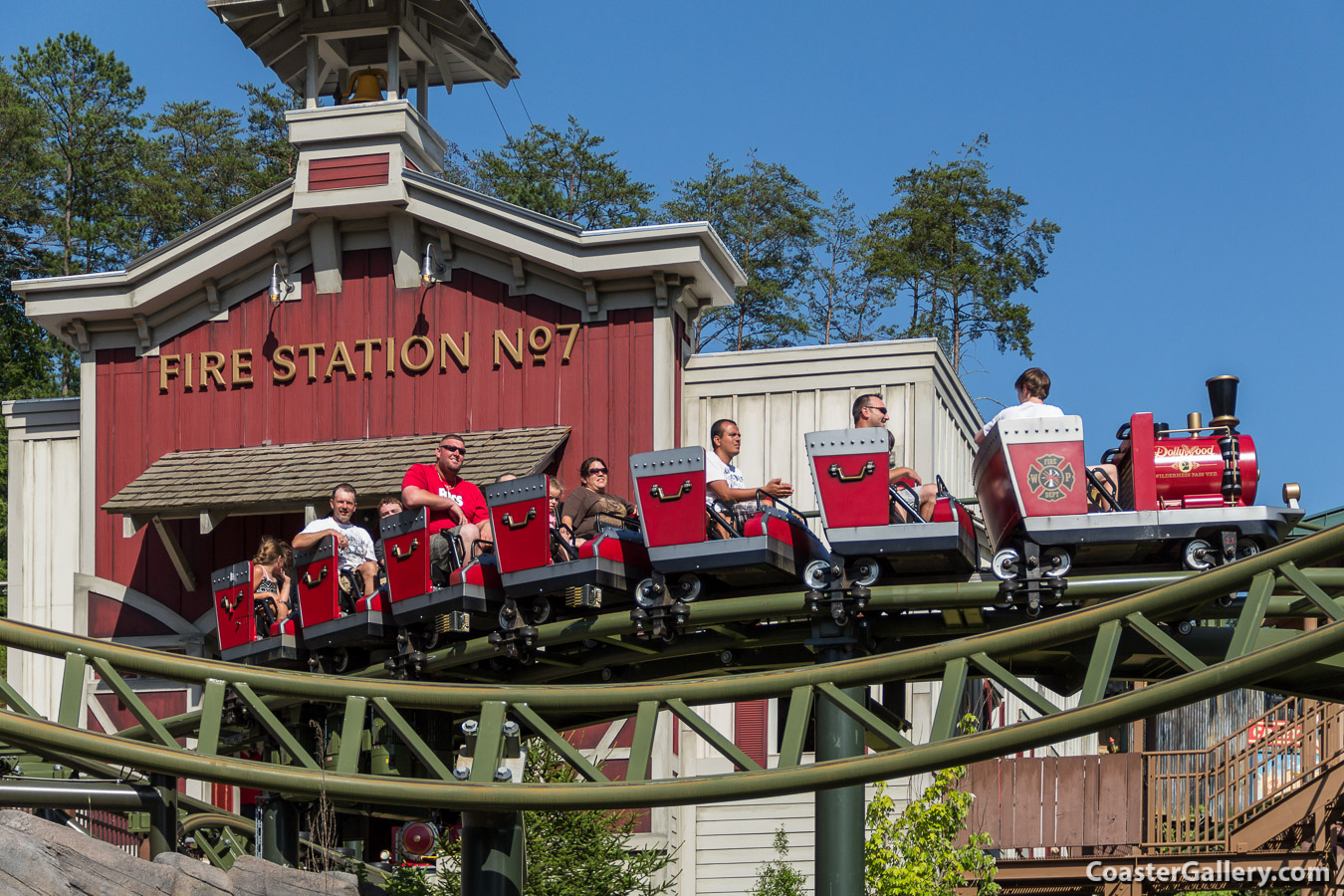 FireChaser Express roller coaster