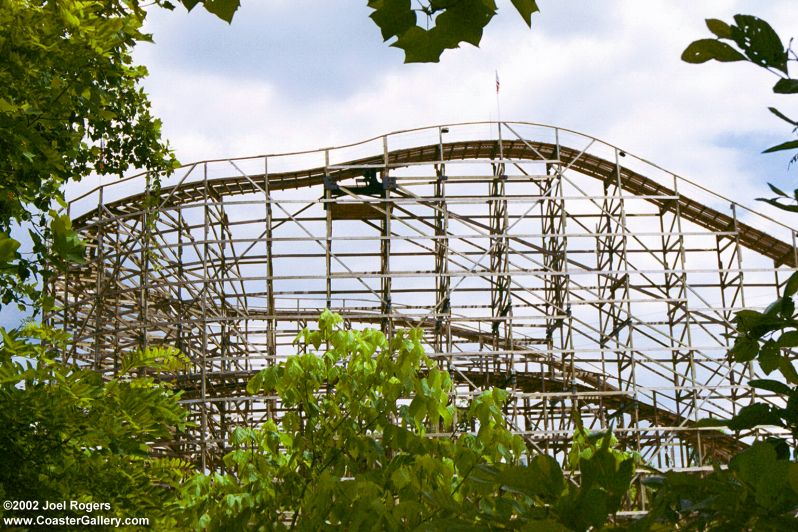 Thunder Eagle wooden roller coaster (SBNO)