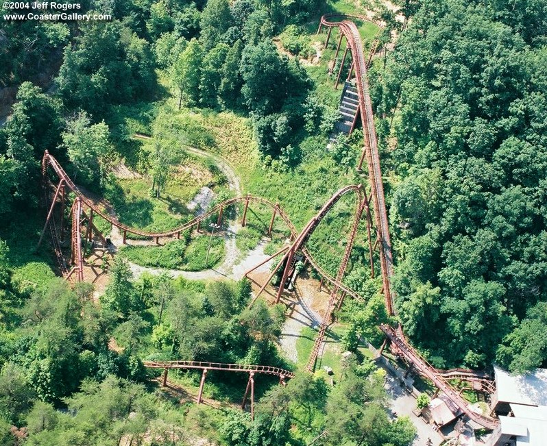 Rollers Tennessee Tornado Roller Coaster