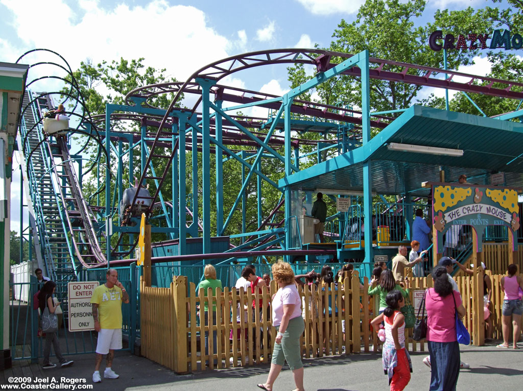 Zamperla Mad Mouse roller coaster