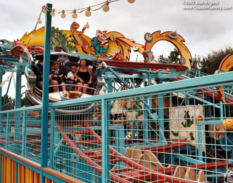 Primeval Whril roller coaster
