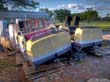 click for rusting roller coaster cars