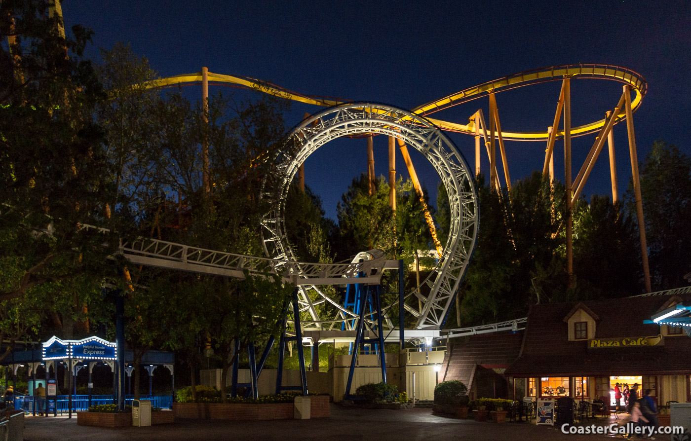 Samsung Gear VR on a roller coaster