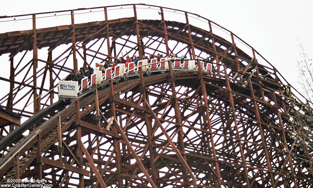 Wood Coaster Trains