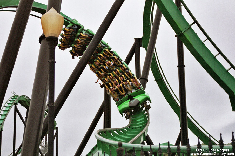 World's tallest stand-up coaster