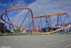 Huge roller coaster at Canada's Wonderland