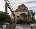 Hotel and roller coaster