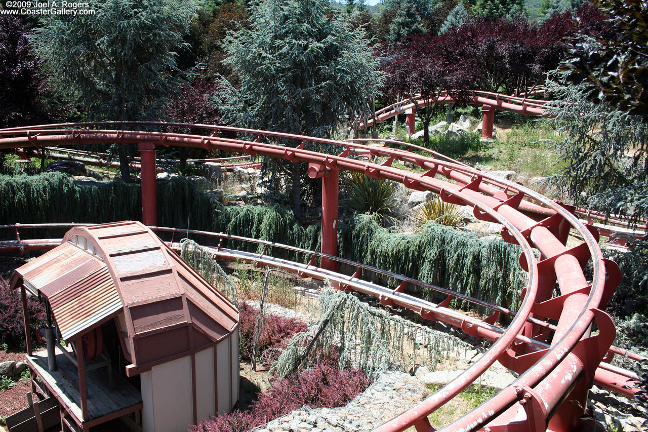 Curves on a Morgan roller coaster