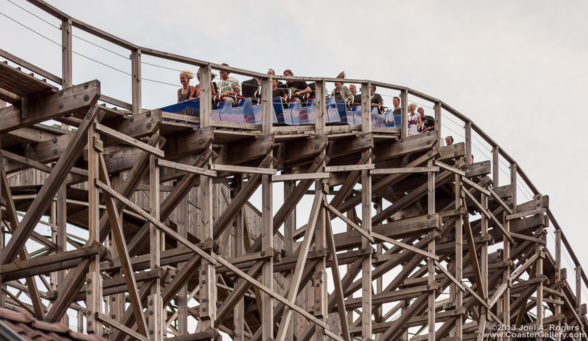 Pre-fab coaster at Liseberg