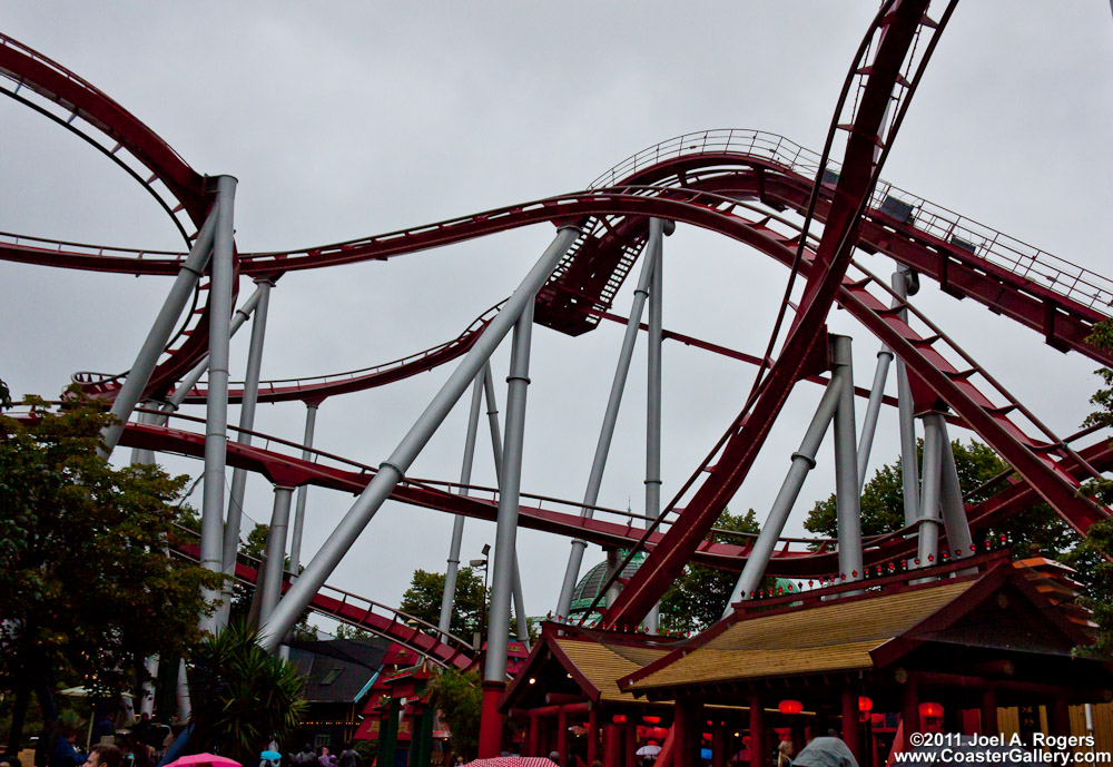 Pictures of Tivoli Gardens in Copenhagen