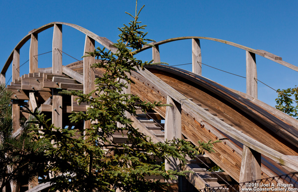 Billeder af rutschebane spor - Pictures of roller coaster track