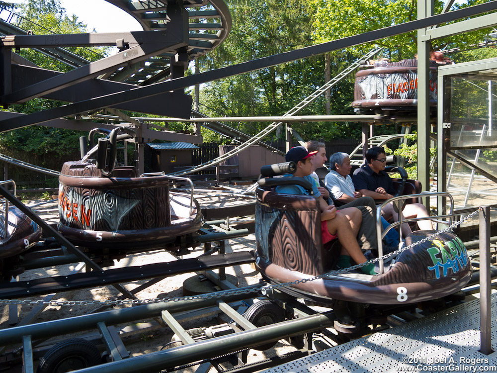 Flagermusen roller coaster