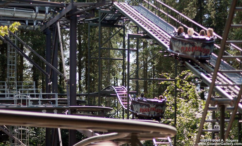 Flagermusen roller coaster