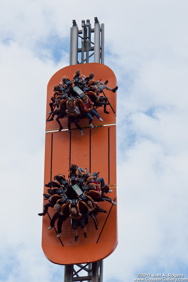 Photography of the Srknniemi Amusement Park in Finland. Taken by Joel A. Rogers