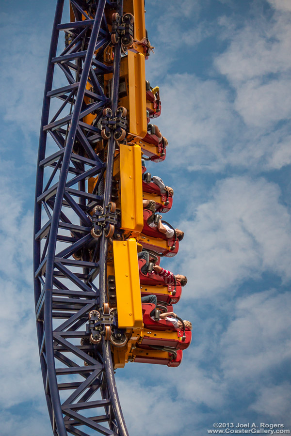 Kanonen roller coaster built by Intamin AG