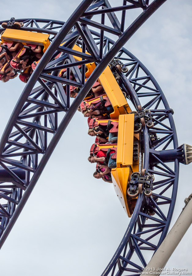 Looping roller coaster