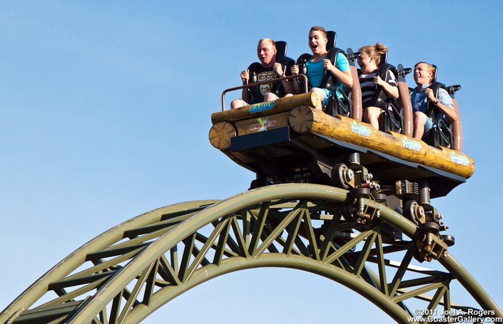 LSM launched roller coaster - LSM lancerede rutschebane