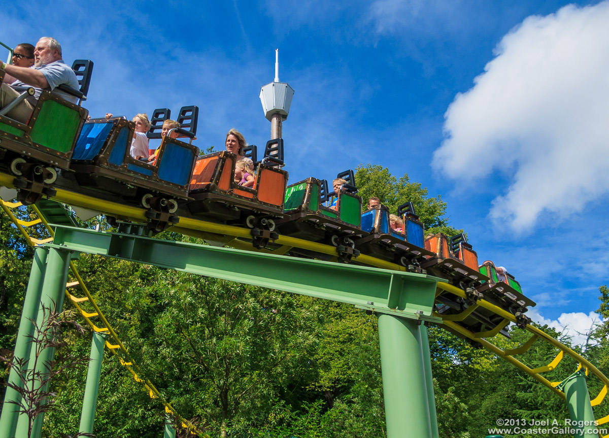 Rabalder coaster in Sweden's Lieseberg