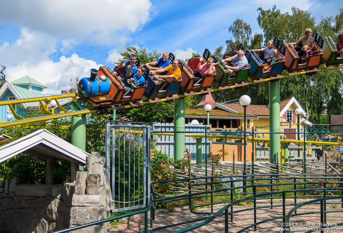 Rabalder coaster in Sweden's Lieseberg