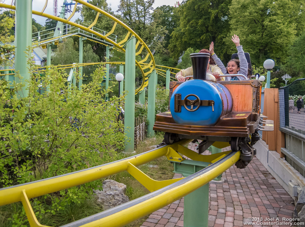 Rabalder coaster in Sweden's Lieseberg