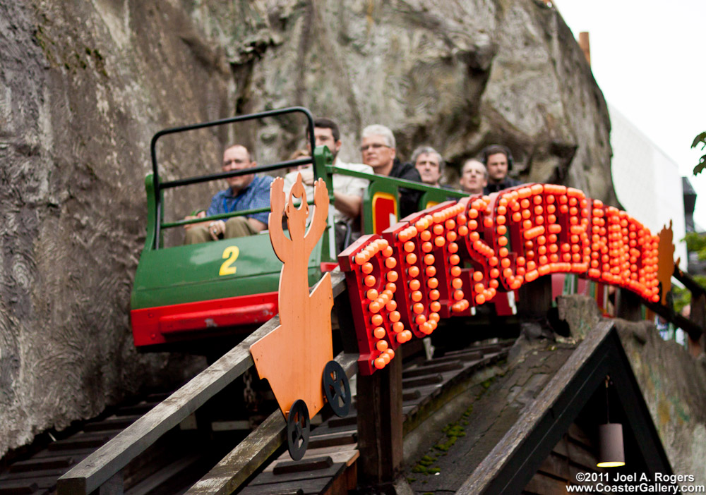 Rutschebanen roller coaster