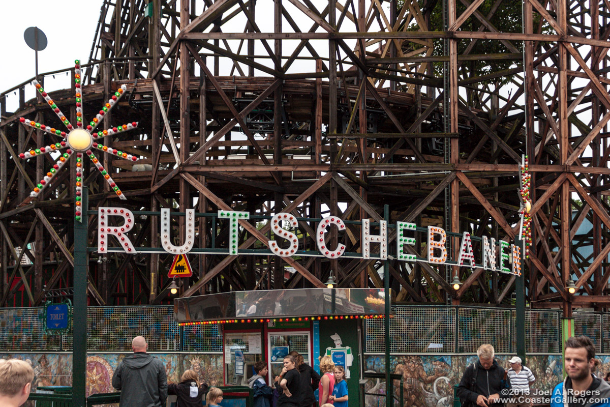 Rutschebanen roller coaster