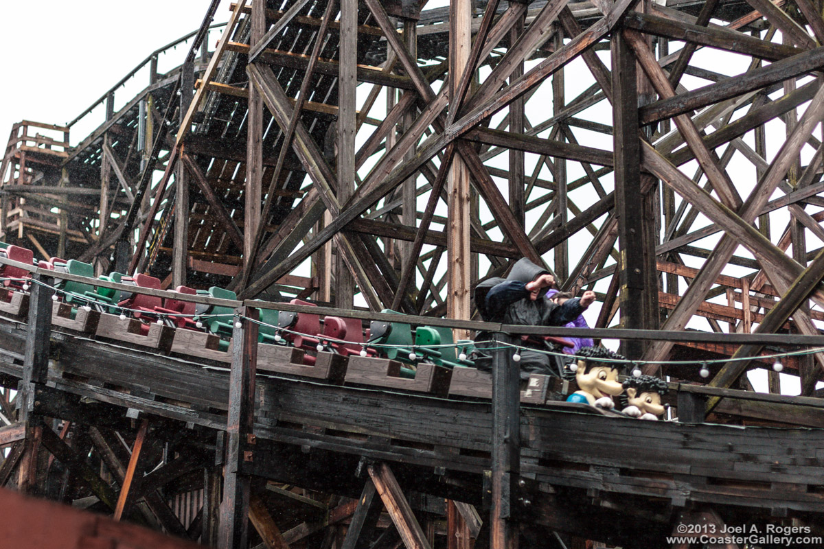 Rutschebanen roller coaster