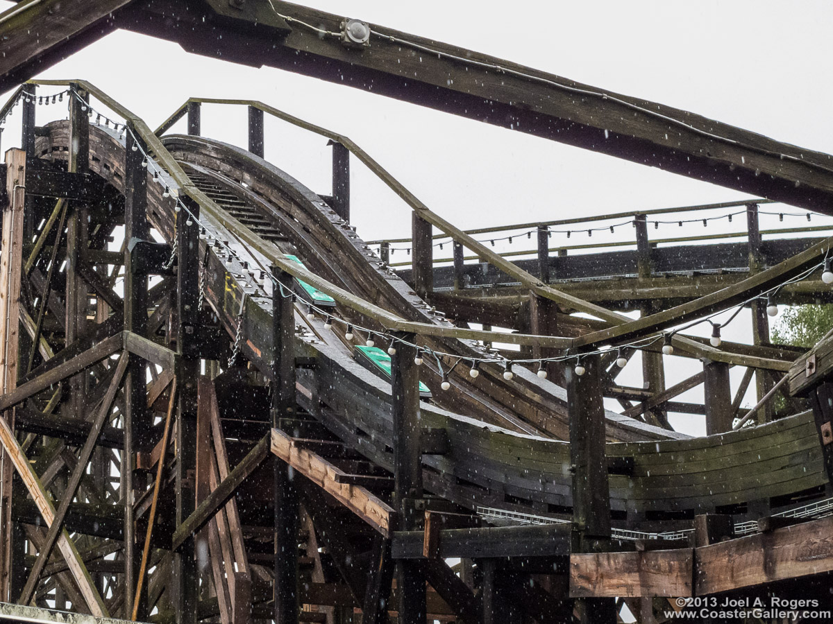 Breakmen on the Rutschebanen roller coaster