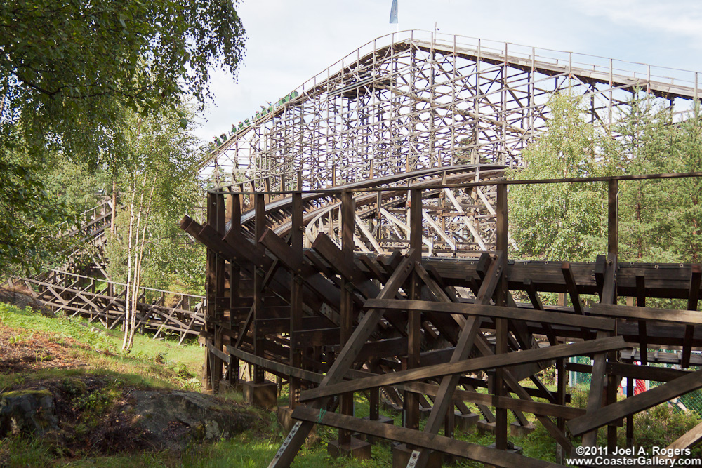 Vekoma roller coaster