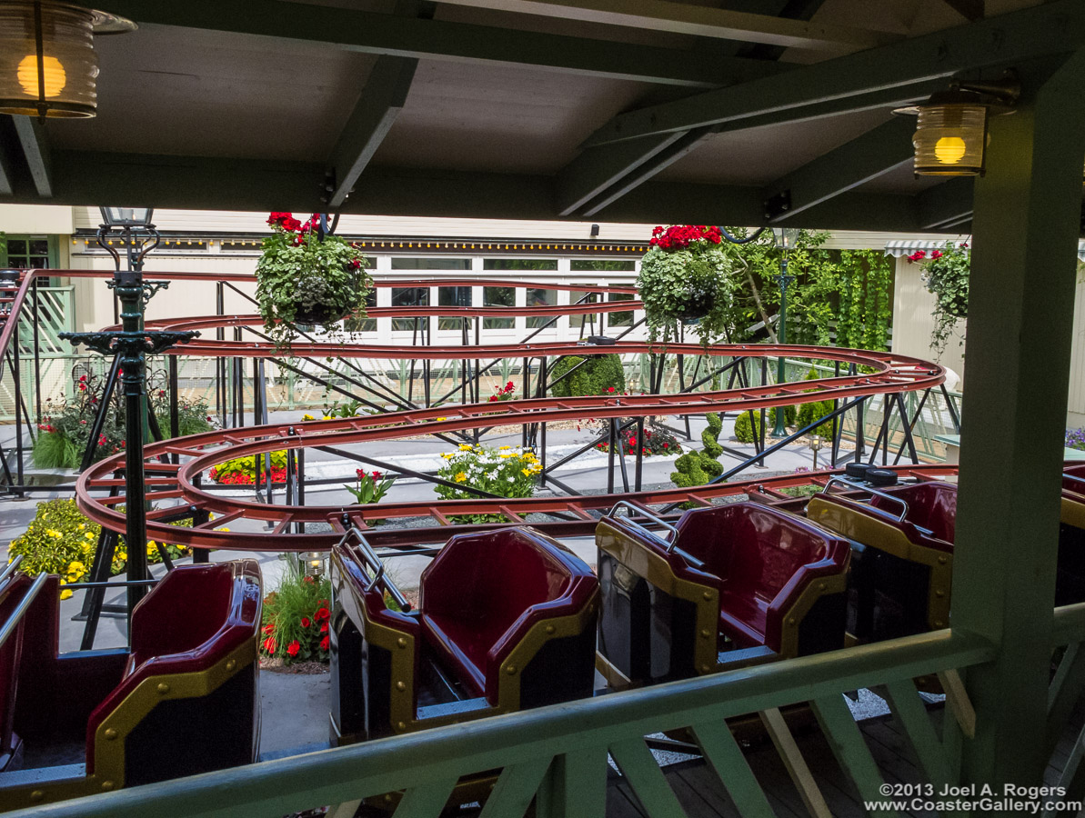 Tuff-Tuff Tårget kiddie coaster on Grona Lund