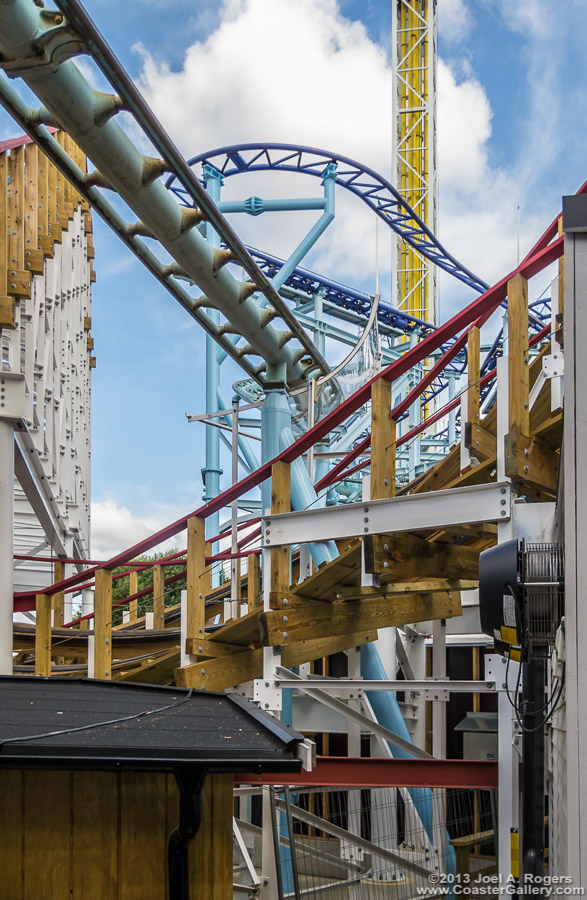 The Twister roller coaster at Gröna Lund