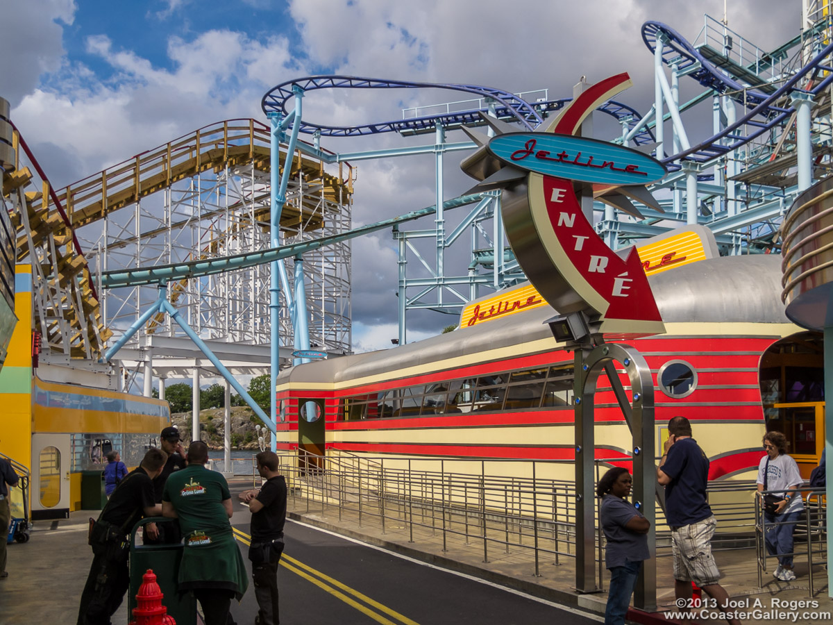 The Twister roller coaster at Gröna Lund