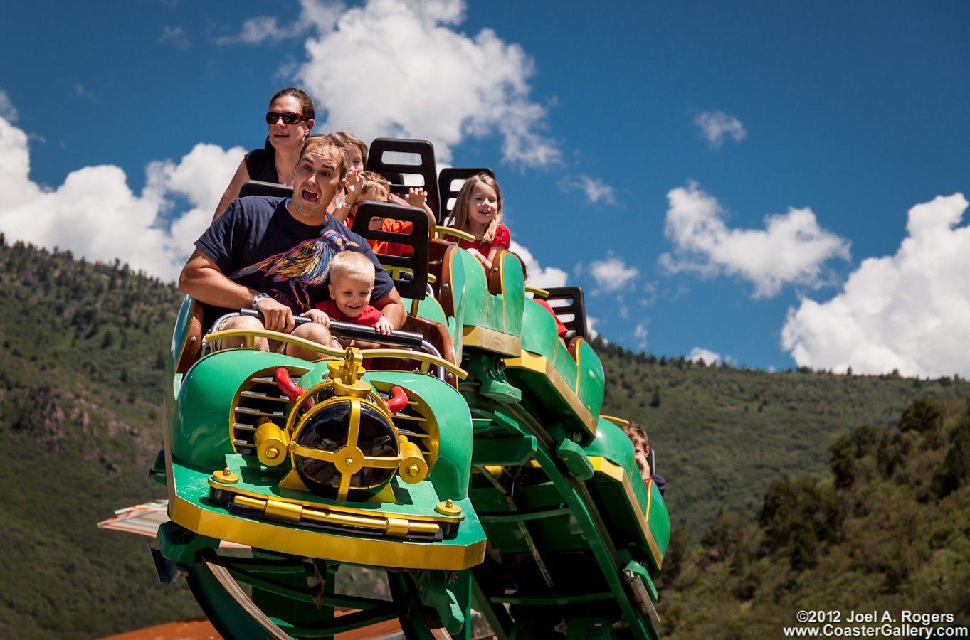 Wild West Express roller coaster