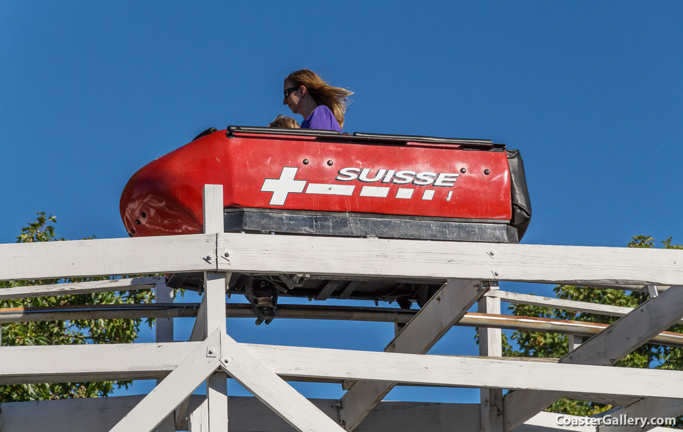 Bobsleds coaster at Seabreeze amusement park