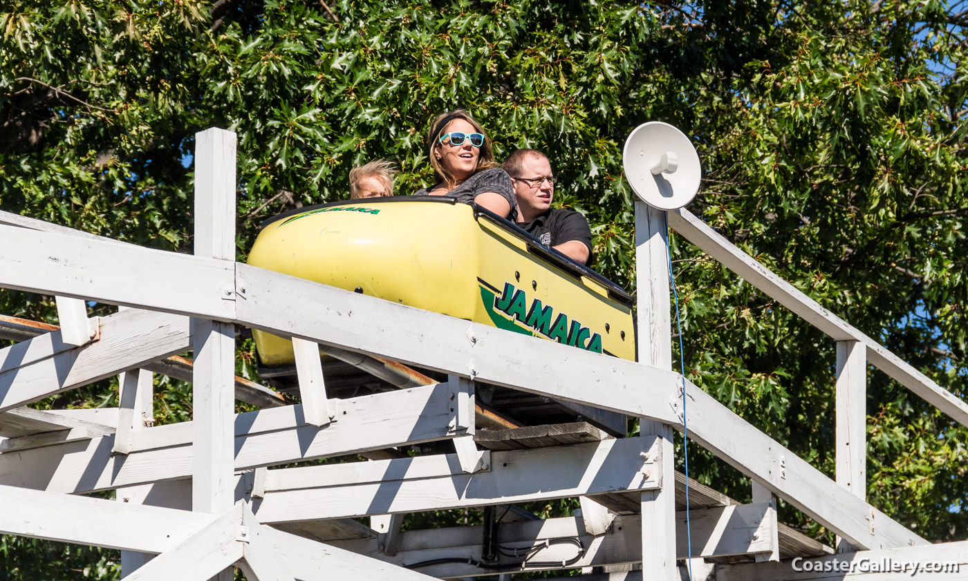 Bobsleds coaster at Seabreeze amusement park