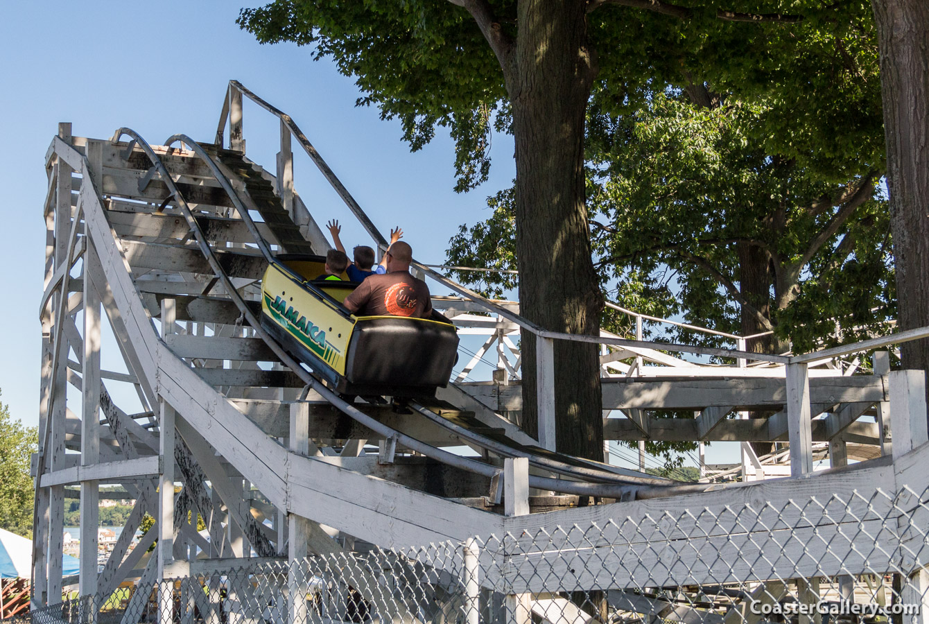 Bobsleds coaster at Seabreeze amusement park