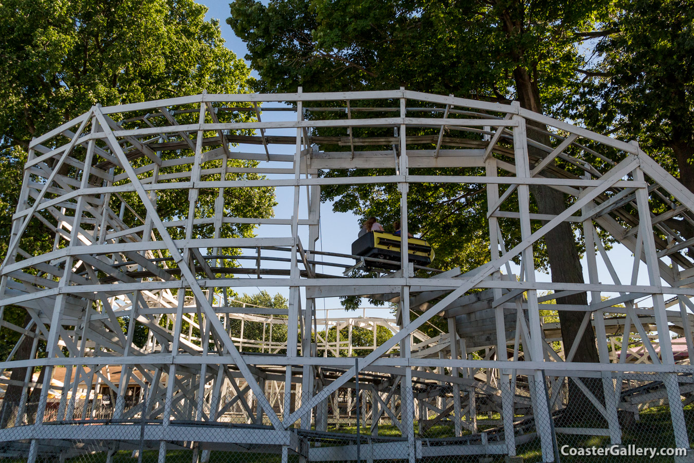 Bobsleds coaster at Seabreeze amusement park