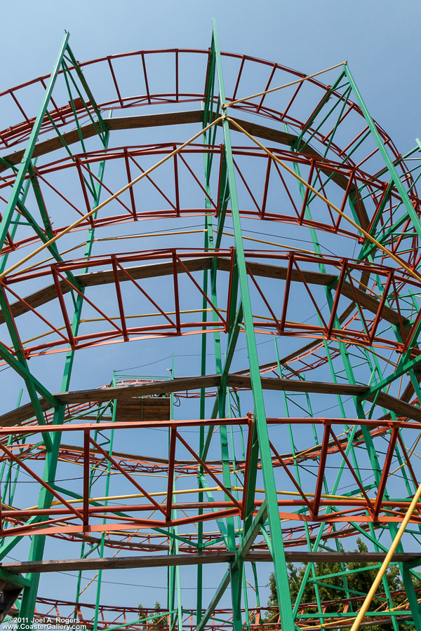 Serpent roller coaster at Kokomo's Family Fun Center