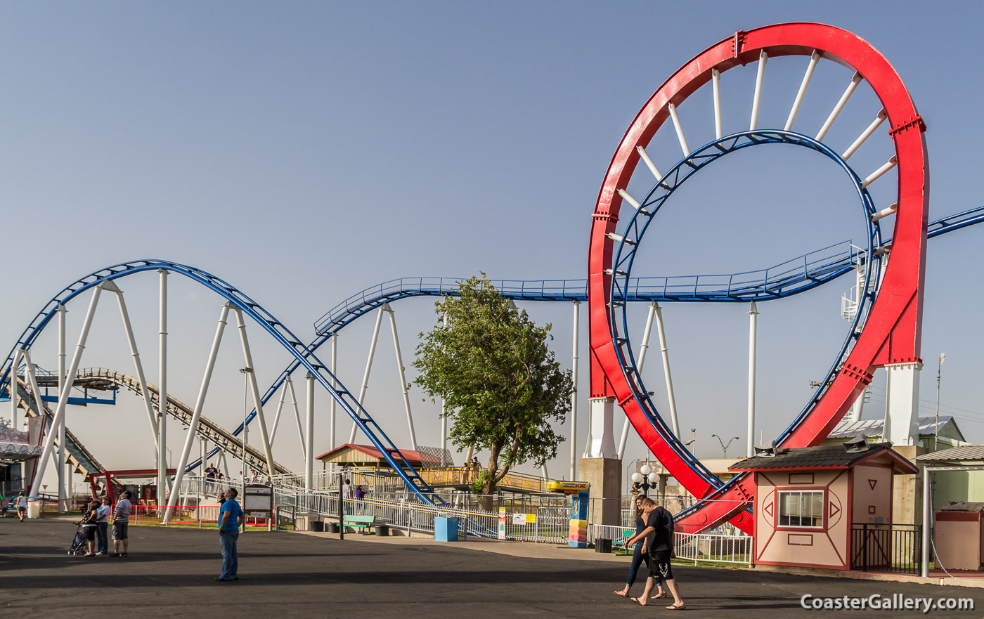 O.D. Hopkins roller coaster